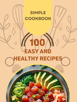 cover image of Easy and Healthy Recipes Cookbook